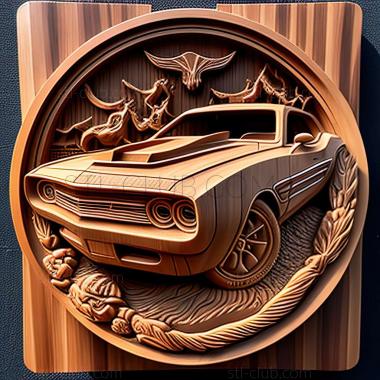 3D мадэль Dodge Custom (STL)